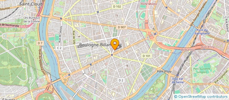 localisation de l'entreprise SMART SERVICES  BOULOGNE-BILLANCOURT