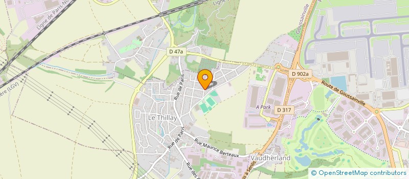 localisation de l'entreprise SMART SITE EXPERTS à LE THILLAY