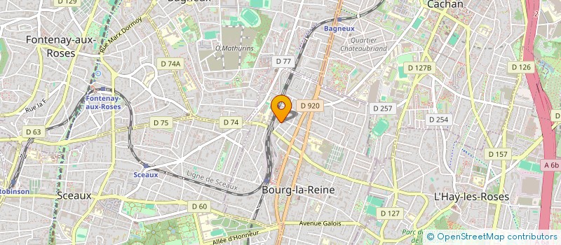 localisation de l'entreprise SMART SOFT CONSULTING à BOURG-LA-REINE