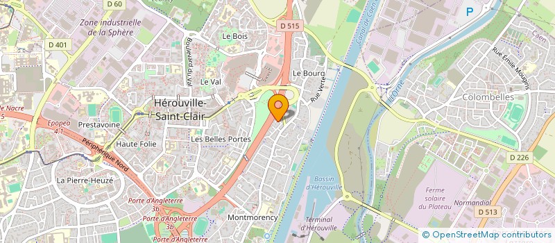 localisation de l'entreprise SMART THINKS  HEROUVILLE-SAINT-CLAIR