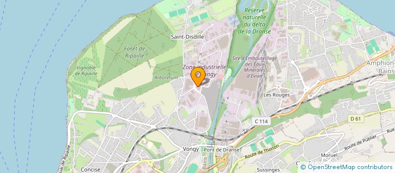 localisation de l'entreprise SMART TO FRANCE à THONON-LES-BAINS