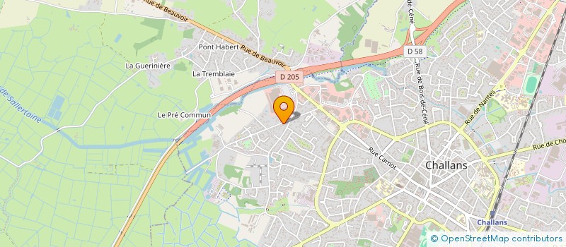 localisation de l'entreprise SMART TRADE GLOBAL à CHALLANS