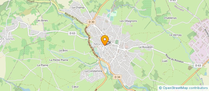 localisation de l'entreprise SMART TRANSAC  MORNANT