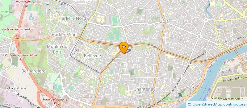 localisation de l'entreprise SMART TRANSERVICES 44 à NANTES