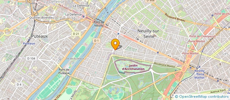 localisation de l'entreprise SMART VISION INVESTMENT à NEUILLY-SUR-SEINE