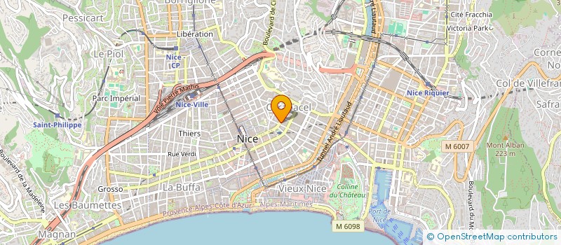 localisation de l'entreprise SMART WATERS à NICE