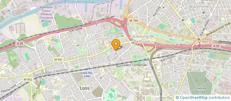 localisation de l'entreprise SMART WEB IT CONSULTING à LILLE