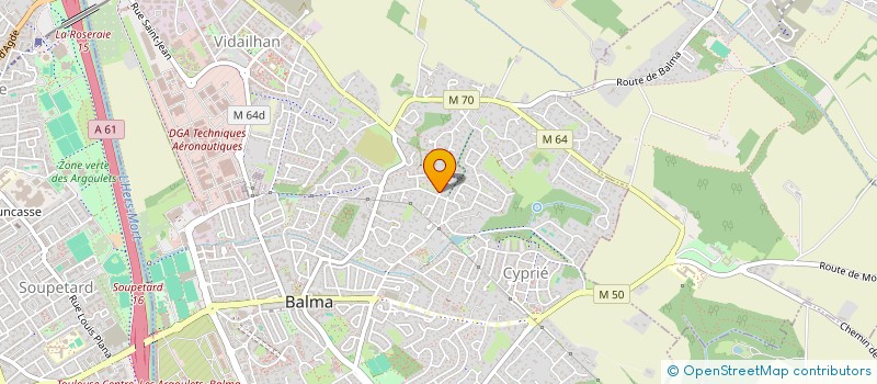 localisation de l'entreprise SMART4LIGHT  BALMA