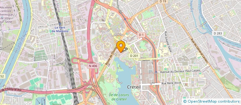 localisation de l'entreprise SMART4P  CRETEIL