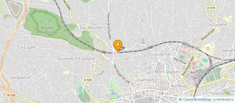 localisation de l'entreprise SMARTAN  NIMES