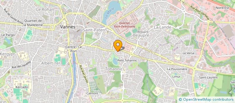 localisation de l'entreprise SMARTBLOB  VANNES