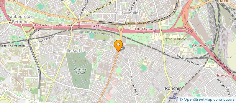 localisation de l'entreprise SMARTCHARGE SERVICES à LILLE