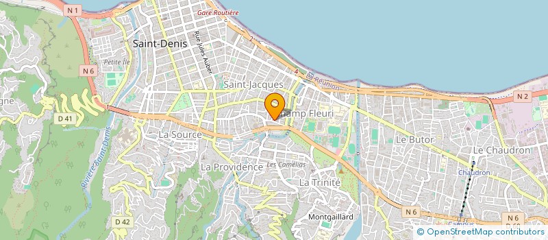 localisation de l'entreprise SMARTCORNER à SAINT-DENIS