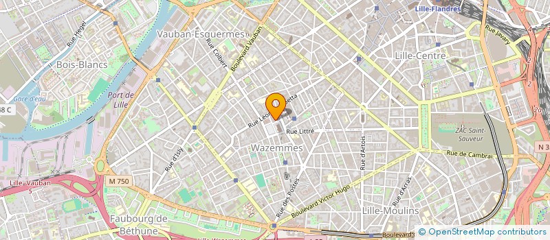 localisation de l'entreprise SMARTECH à LILLE