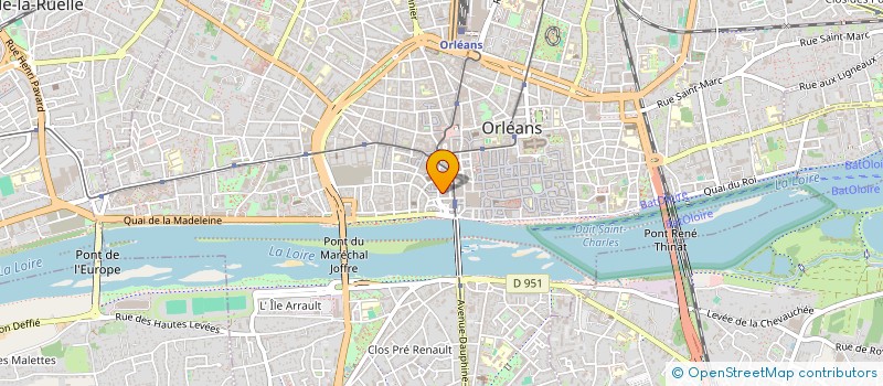 localisation de l'entreprise SMARTECH à ORLEANS