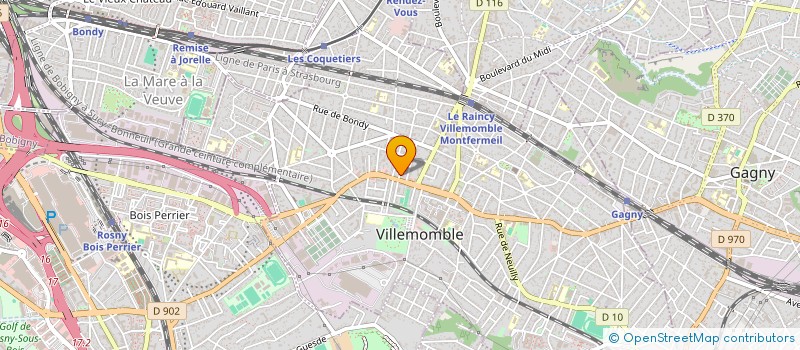 localisation de l'entreprise SMARTEMS  VILLEMOMBLE