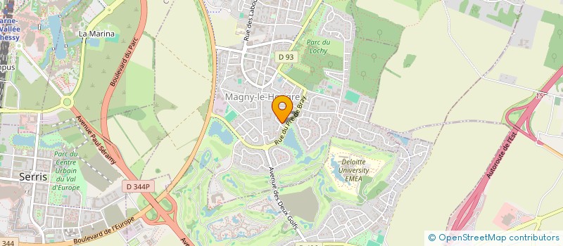 localisation de l'entreprise SMARTENERGY  MAGNY-LE-HONGRE