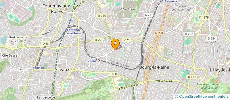 localisation de l'entreprise SMARTEO à SCEAUX