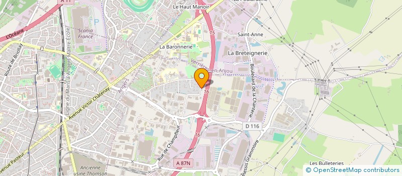 localisation de l'entreprise SMARTER  SAINT-BARTHELEMY-D'ANJOU