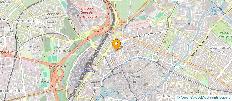 localisation de l'entreprise SMARTEX  STRASBOURG