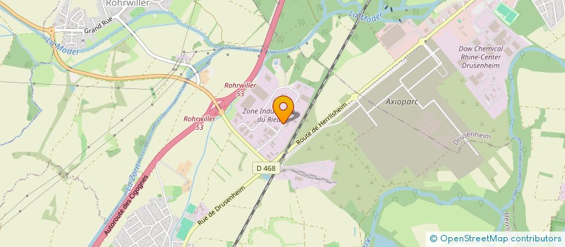 localisation de l'entreprise SMARTFIB à HERRLISHEIM