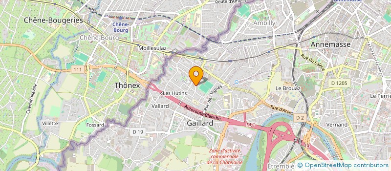 localisation de l'entreprise SMARTFIX  GAILLARD