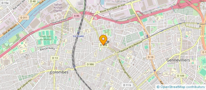 localisation de l'entreprise SMARTFUSION à COLOMBES