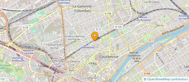 localisation de l'entreprise SMARTHAX GROUP  COURBEVOIE