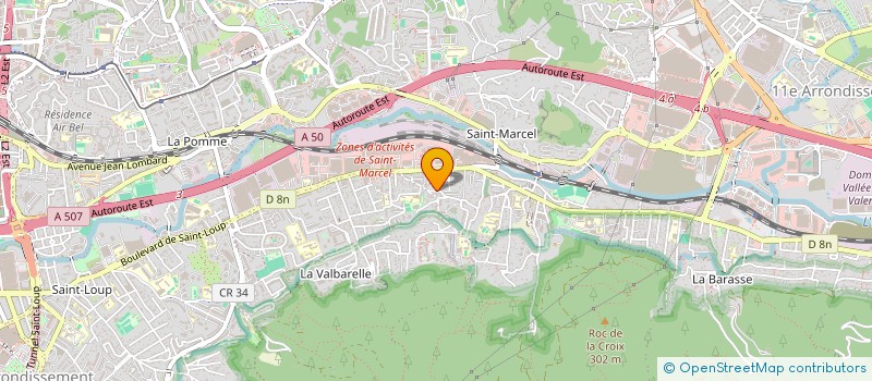 localisation de l'entreprise SMARTHOLD à MARSEILLE