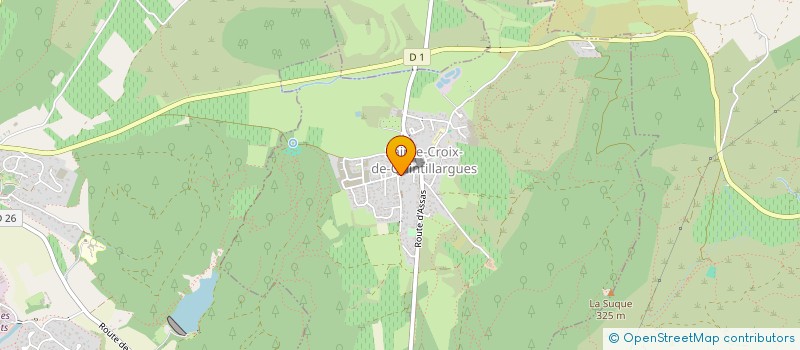 localisation de l'entreprise SMARTHR CONSULTING  SAINTE-CROIX-DE-QUINTILLARGUES