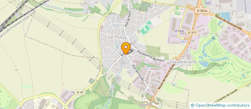 localisation de l'entreprise SMARTIMMO  LE THILLAY