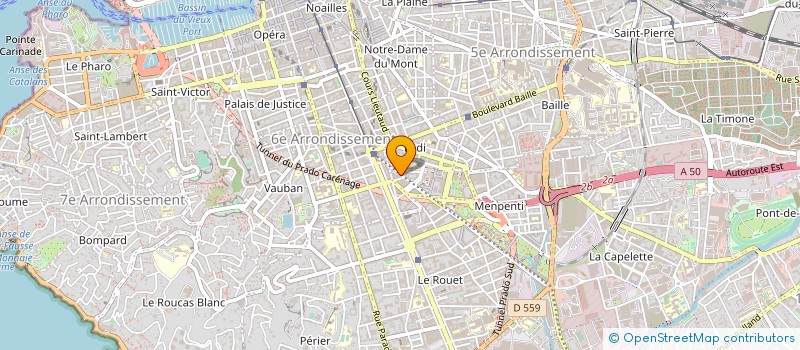 localisation de l'entreprise SMARTINVEST à MARSEILLE