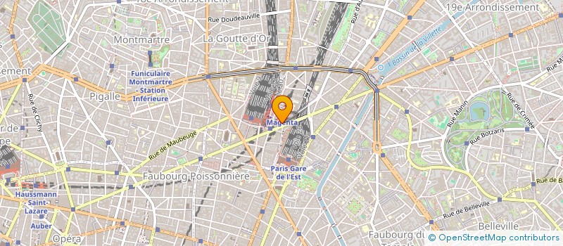 localisation de l'entreprise SMARTLENS PROD  PARIS 19