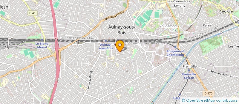 localisation de l'entreprise SMARTMADEMOISELLE  AULNAY-SOUS-BOIS