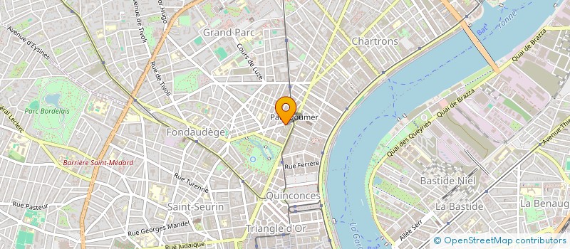 localisation de l'entreprise SMARTOFFICES à BORDEAUX