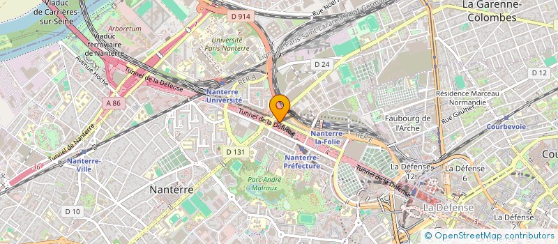 localisation de l'entreprise SMARTOUI à NANTERRE