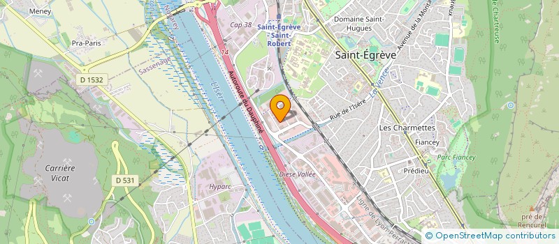 localisation de l'entreprise SMARTOX à SAINT-EGREVE