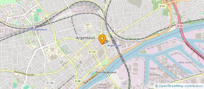 localisation de l'entreprise SMARTPLAN à ARGENTEUIL