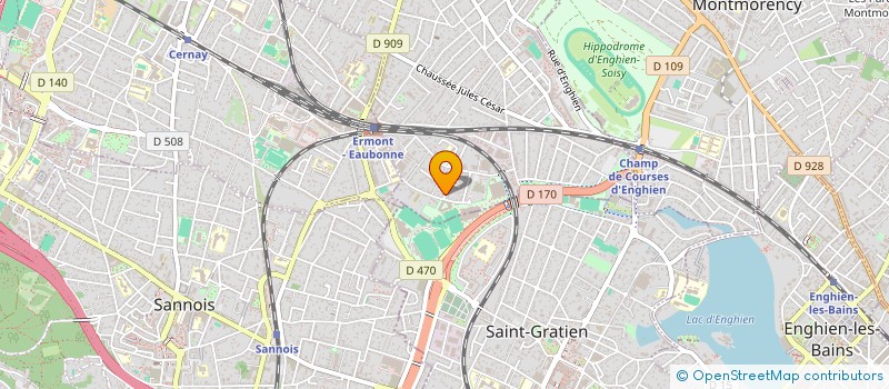 localisation de l'entreprise SMARTPROJECT à EAUBONNE