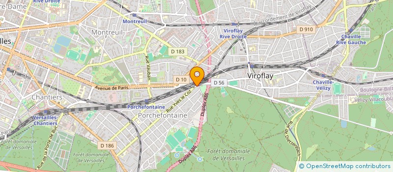 localisation de l'entreprise SMARTQL à VERSAILLES