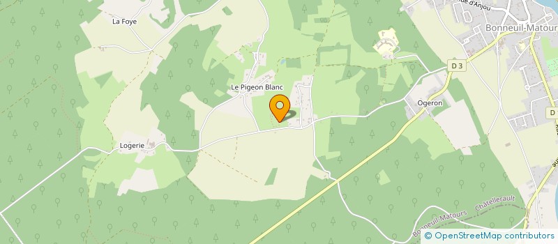 localisation de l'entreprise SMARTRIP  BONNEUIL-MATOURS