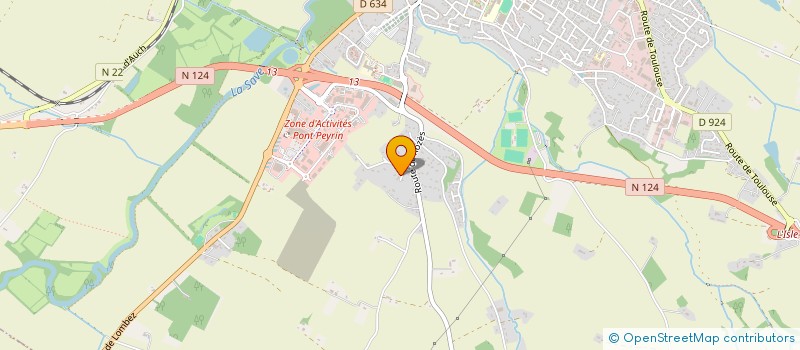 localisation de l'entreprise SMARTRIPPERS à L ISLE JOURDAIN