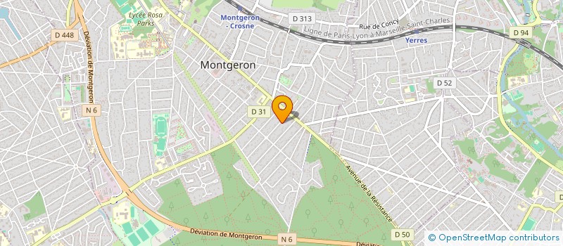 localisation de l'entreprise SMARTSCALING à MONTGERON