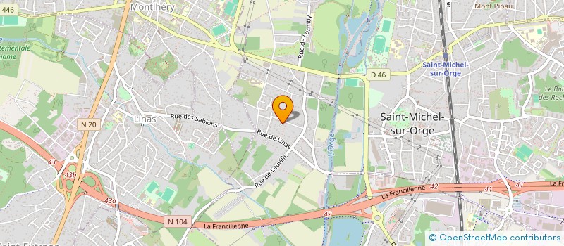localisation de l'entreprise SMARTSM à LONGPONT-SUR-ORGE