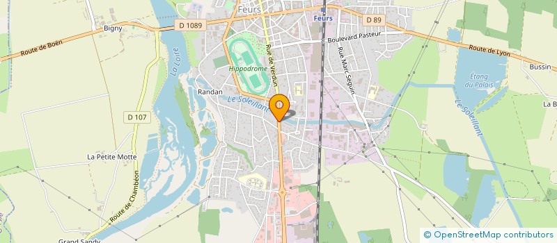 localisation de l'entreprise SMARTSTUDY  FEURS