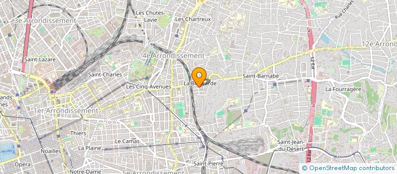 localisation de l'entreprise SMARTUP à MARSEILLE