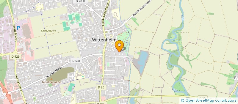 localisation de l'entreprise SMARTWAVE  WITTENHEIM