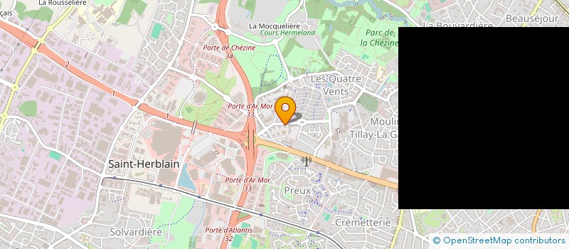 localisation de l'entreprise SMARTWAY à SAINT-HERBLAIN