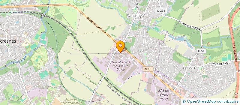 localisation de l'entreprise SMARTXPANSION  SANTENY