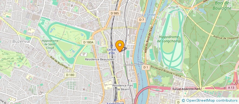 localisation de l'entreprise SMARTY  SAINT-CLOUD